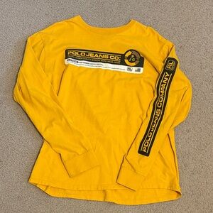 Ralph Lauren Yellow Long Sleeve Tee